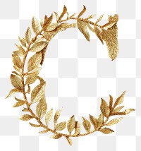 PNG Gold jewelry shape photography.