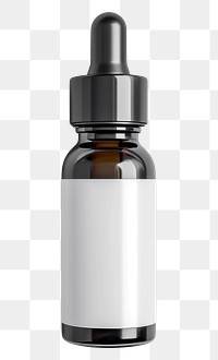 PNG Serum dropper bottle mockup container medicine lighting.