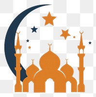 PNG Flat Symbol of the Islamic holiday Ramadan architecture building spirituality.