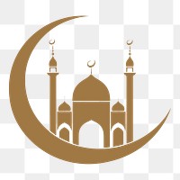 PNG Flat Symbol of the Islamic holiday Ramadan architecture building symbol.