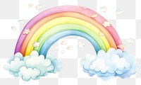 PNG Rainbow backgrounds nature white background.