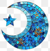 PNG Ramadan art mosaic white background.
