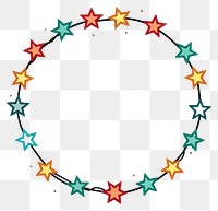 PNG Star border symbol line white background.