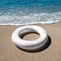 Swim ring png product mockup, transparent design