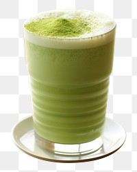 PNG Green matcha late pattern smoothie drink juice.