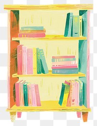 PNG Furniture bookshelf bookcase publication.