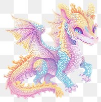 PNG Dragon creativity cartoon pattern.