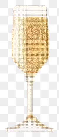 PNG  Cross stitch champagne glass drink white background.