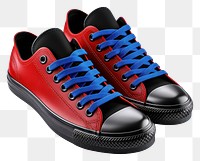 PNG Black red blue Sneaker footwear sneaker black.