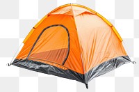 PNG Tourist tent outdoors camping white background.