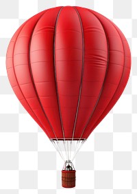 PNG  Red hot air balloon aircraft transportation celebration.