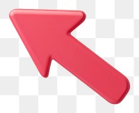 PNG Red cursor icon text symbol number.