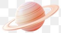 PNG Saturn icon planet space astronomy.