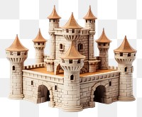 PNG Simple castle architecture building toy