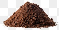 PNG Soil pile powder white background ingredient.