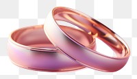 PNG  Love wedding rings pastel jewelry pink celebration.