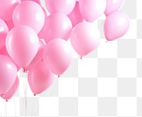 PNG  Minimal balloons snd cloud backgrounds pink celebration.