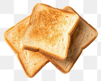 PNG Bread toast food white background.