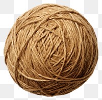 PNG Natural jute twine string ball backgrounds wool white background.