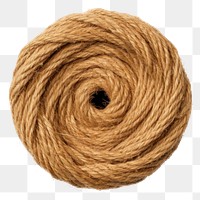 PNG Natural jute twine string roll rope white background material.