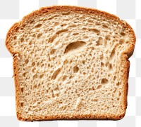 PNG Bread slice food white background.