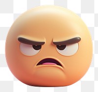 PNG Angry emoji representation displeased investment.