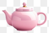 PNG Tea pot teapot refreshment tableware.