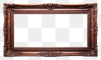 PNG Mahogany wood mirror frame 