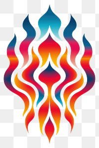 PNG Fire abstract graphics art.