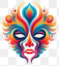 PNG Mask art graphics representation.