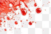 PNG Photo of realistic blooodstains condensation backgrounds refreshment.