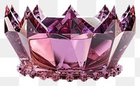 PNG  Crown shape gemstone amethyst jewelry.