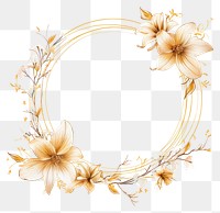 PNG Gold of lily wildflower frame pattern shape plant.