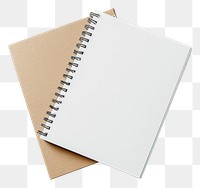 PNG Spiral Notebook mockup spiral diary page.