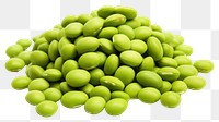 PNG Green soybeans seeds backgrounds vegetable green.
