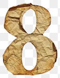 PNG Vintage Alphabet Number 8 number alphabet text.