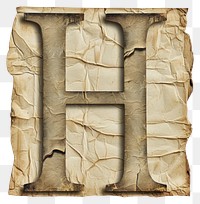PNG Vintage Alphabet H backgrounds letter paper.