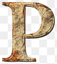 PNG Vintage Alphabet P text old history.