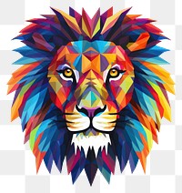 PNG A lion art graphics mammal.
