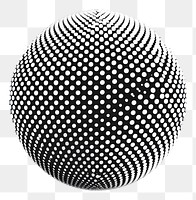PNG Pattern sphere monochrome pottery