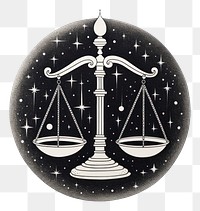 PNG Illustration of libra scale chandelier astronomy.