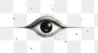 PNG Eye drawing sketch line