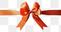 PNG Gift ribbon knot white background celebration.