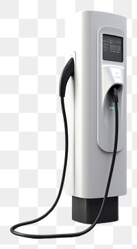 PNG Electric car charger white background electricity technology.