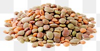 PNG Lentils beans vegetable pill food.