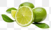PNG Lime with leaf fruit lemon plant.