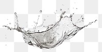 PNG Water splash backgrounds white background refreshment