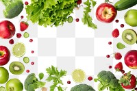 PNG  Fresh green vegetable fruit backgrounds apple.