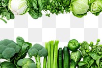 PNG  Green vegetables food backgrounds produce.