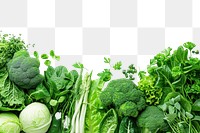PNG  Green vegetables food backgrounds broccoli.